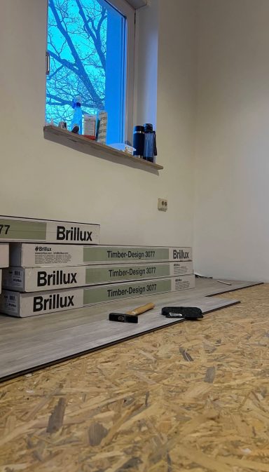 Verlegung Brillux Timber